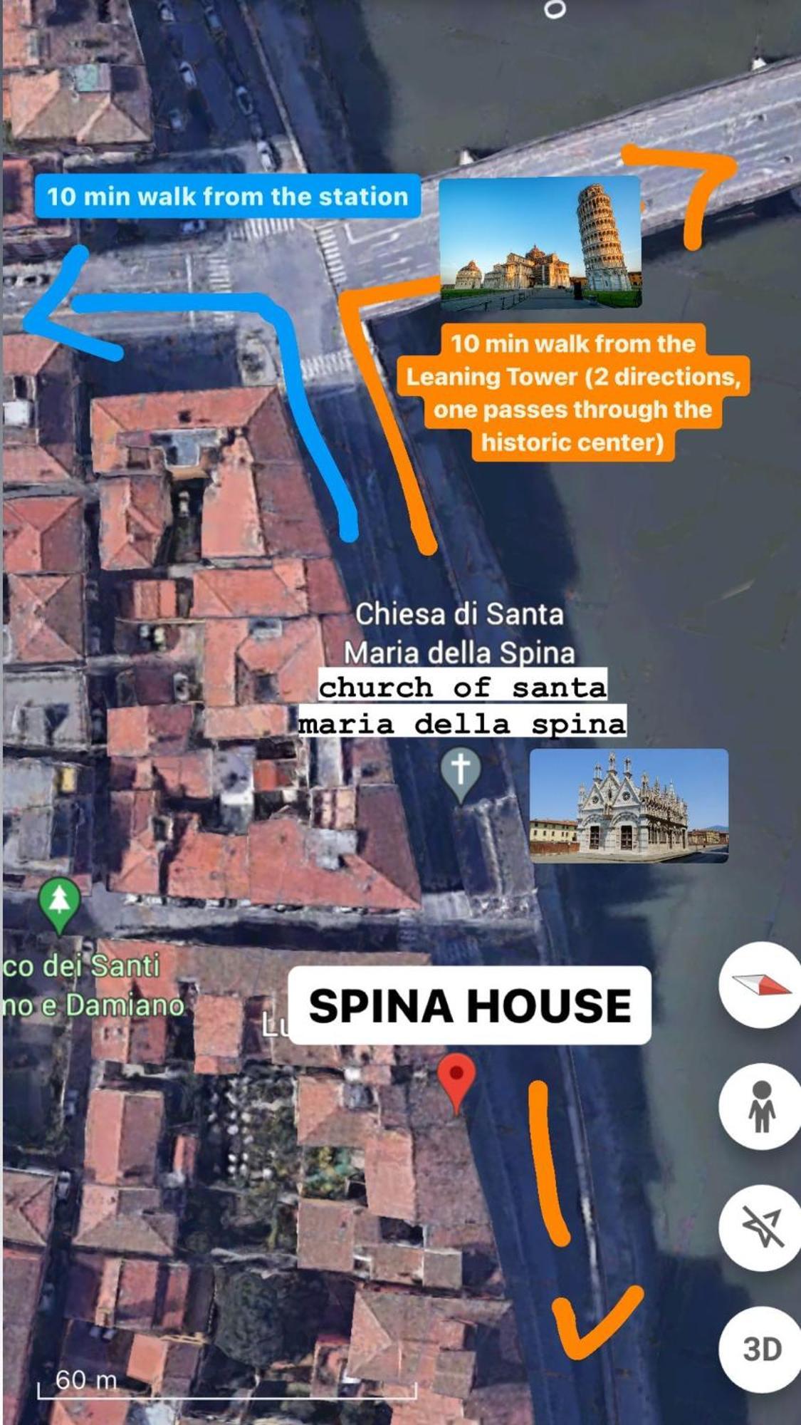 Centro Storico Spina White House Apartment Pisa Exterior photo